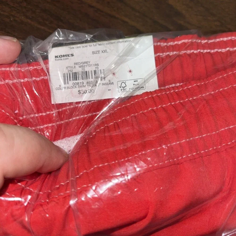 Men's XXL Grey/Red Sonoma Goods For Life 7
